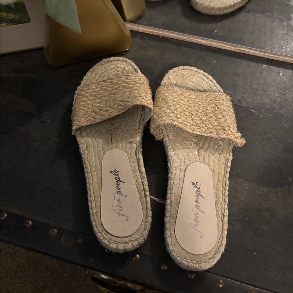 Free People Beach Front Espadrille Slide sandal